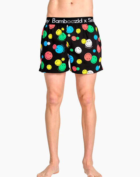 Smiley Positive Vibes Boxer Shorts