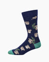 Koala | Navy | Men's Bamboo Sock