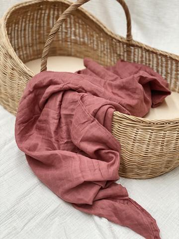 Essential Cotton Swaddle | Mulberry