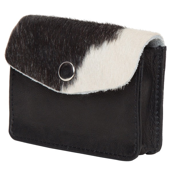 Kate | Cowhide Card and Change Purse