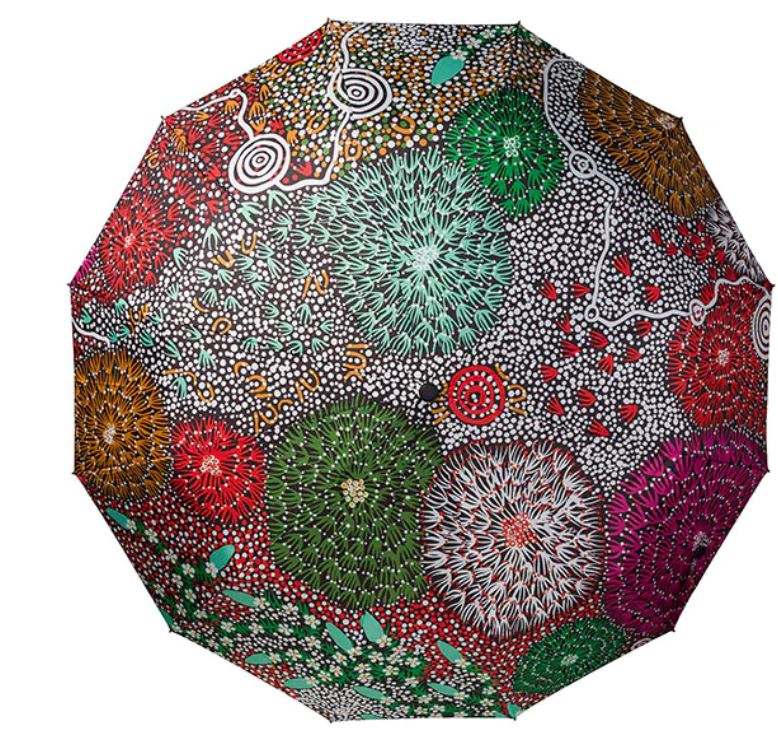 Aboriginal Artist Designed Fold Up Umbrella