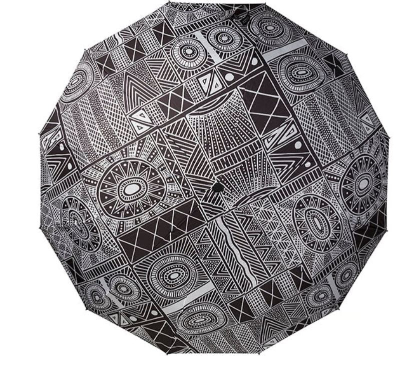 Aboriginal Artist Designed Fold Up Umbrella