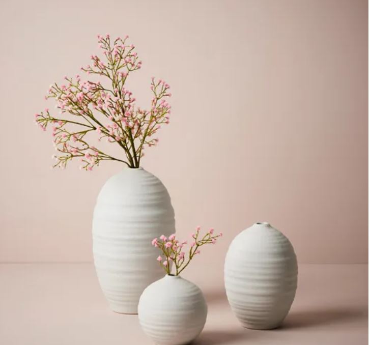 Nysa Vase | White