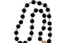 Maya Black Beads with Jute Tassel