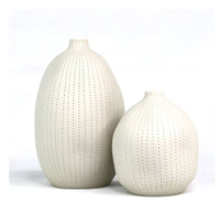 Cucumis Vase | White