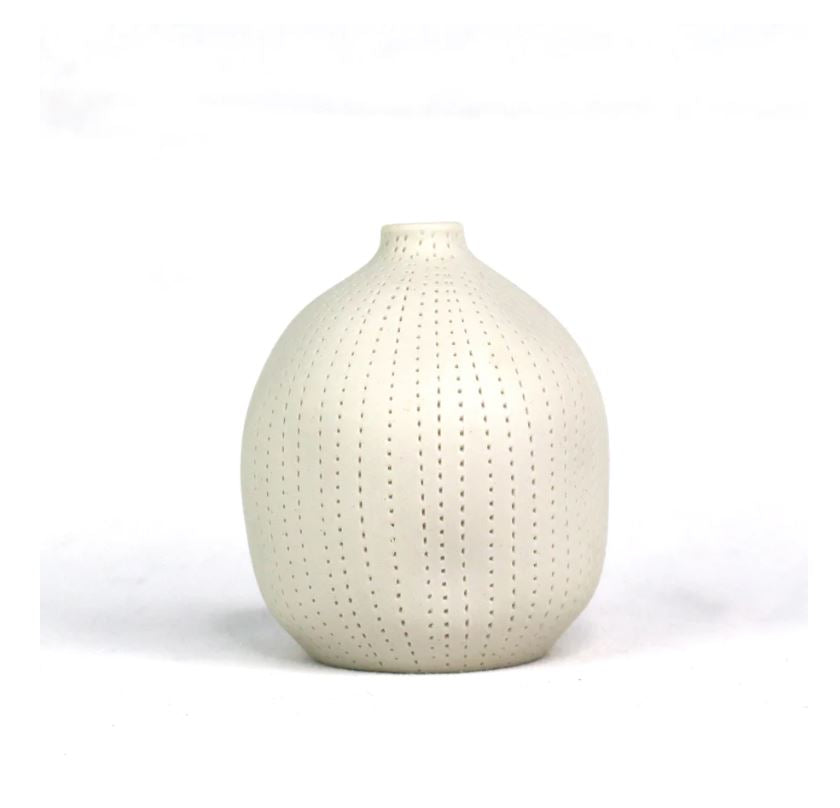 Cucumis Vase | White