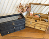 Rattan Jewellery Box | Glass Lid