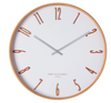 Mason | White | Silent Metal Wall Clock | Assorted Sizes