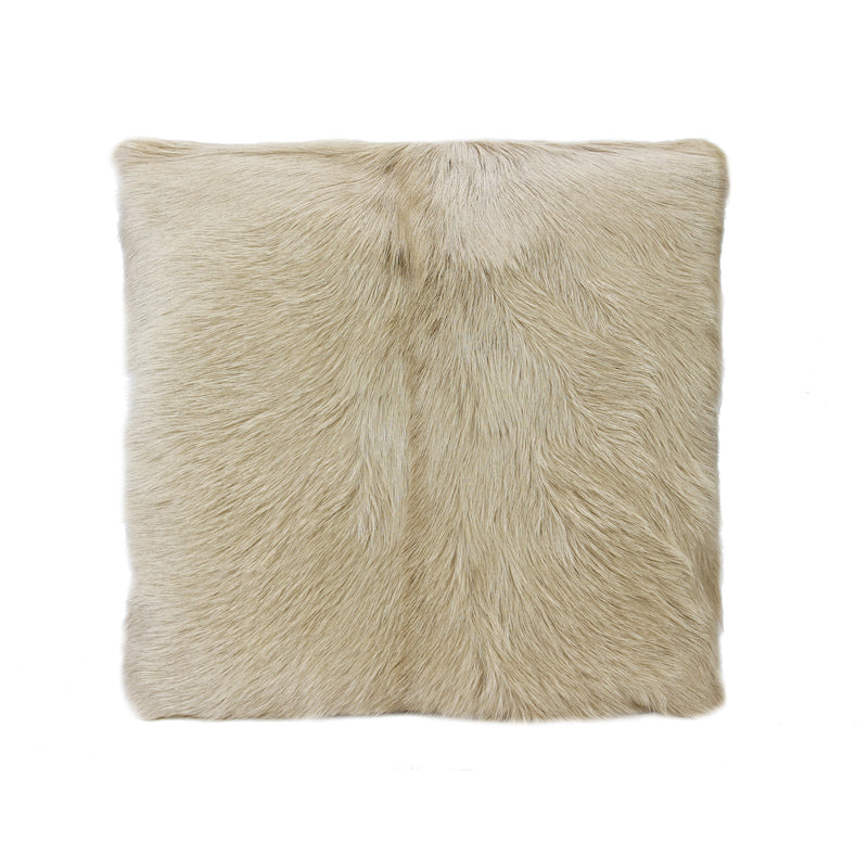 Goat Fur Cushions | Blonde | 50 x 50cm
