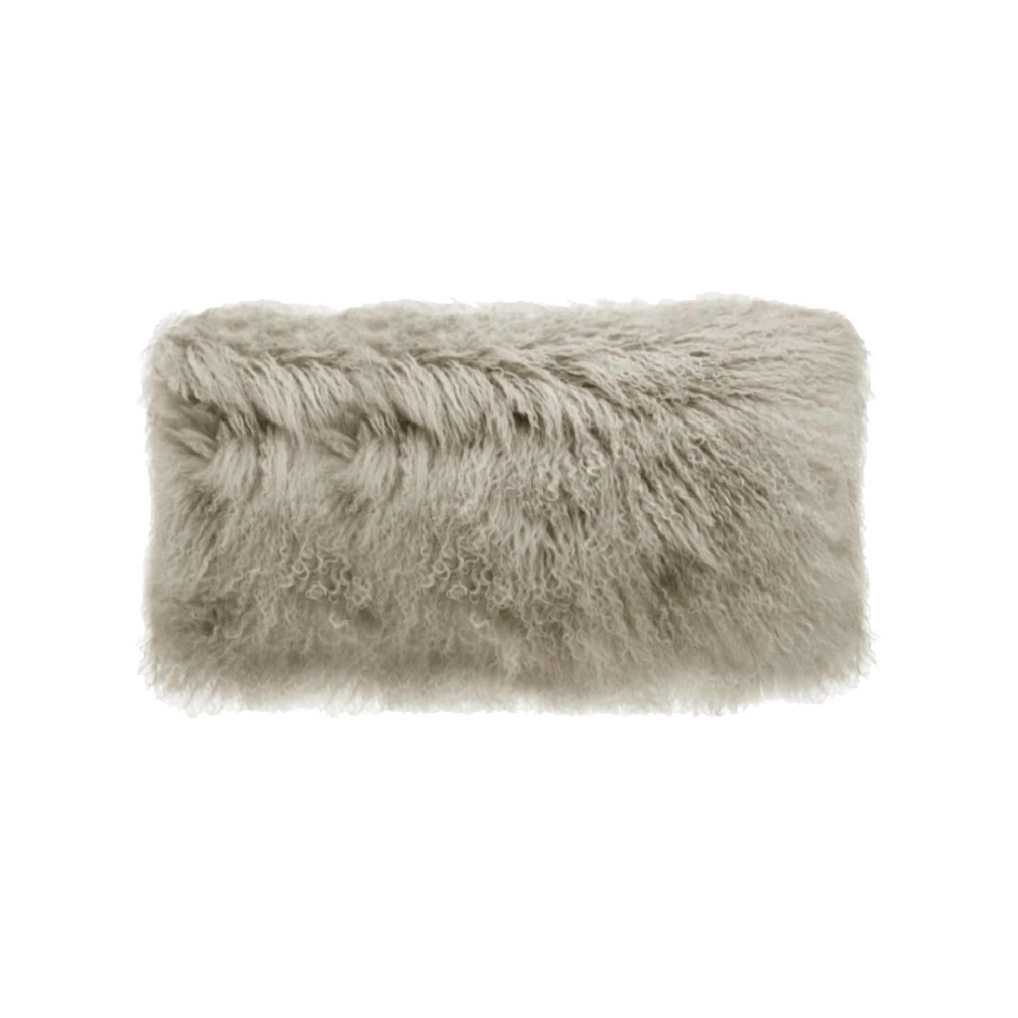 Tibetan Fur Cushions | Grey | Assorted Sizes