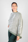 Grey Pattern Knit