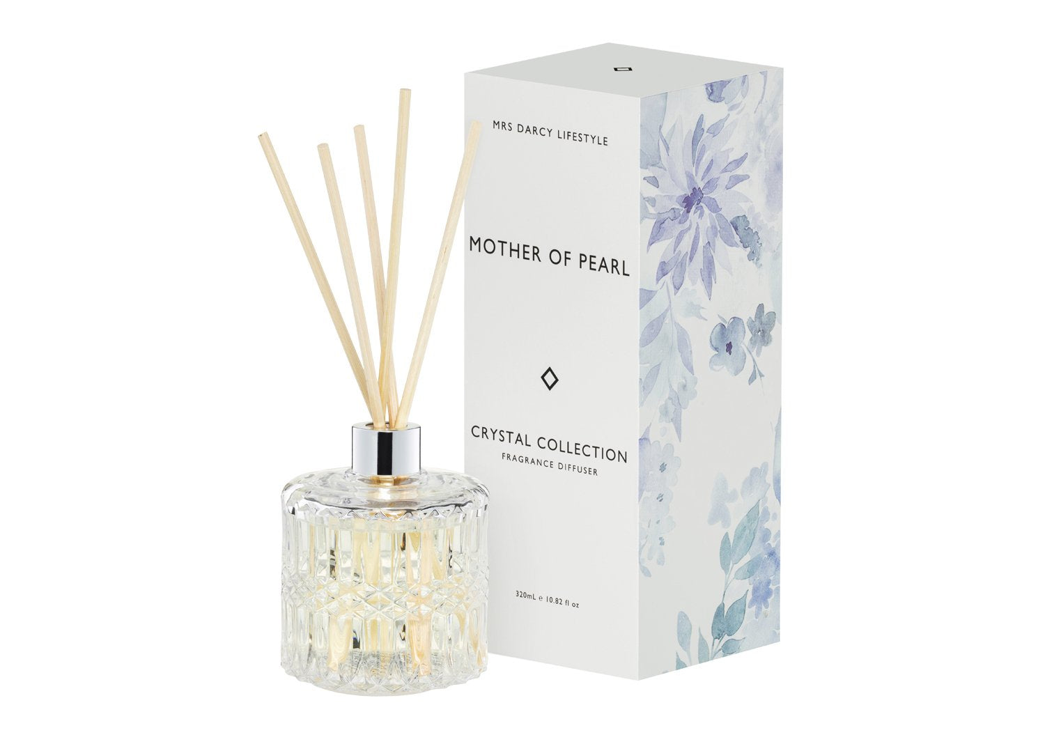 Mother Of Pearl - Lemongrass + Coconut - Mrs Darcy Diffuser - Whatever Mudgee Gifts & Homewares