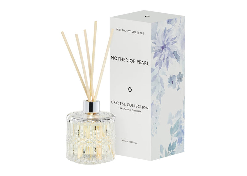 Mother Of Pearl - Lemongrass + Coconut - Mrs Darcy Diffuser - Whatever Mudgee Gifts & Homewares