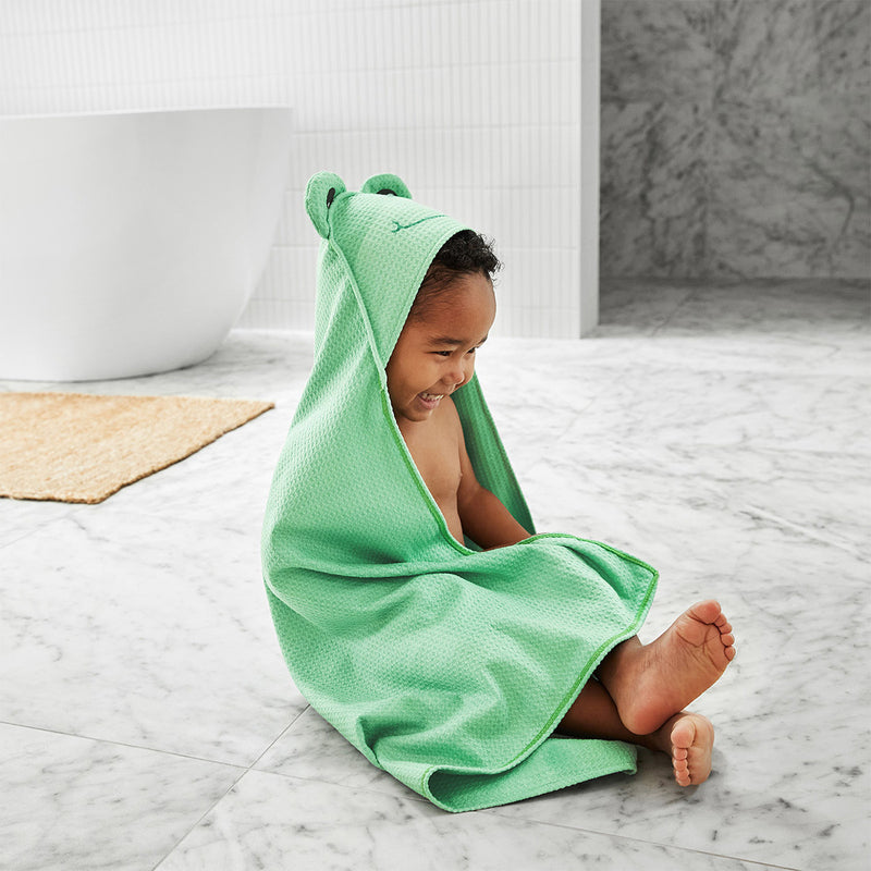 Baby Hooded Towel Animal Collection 100% Recycled