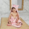 Baby Hooded Towel Animal Collection 100% Recycled