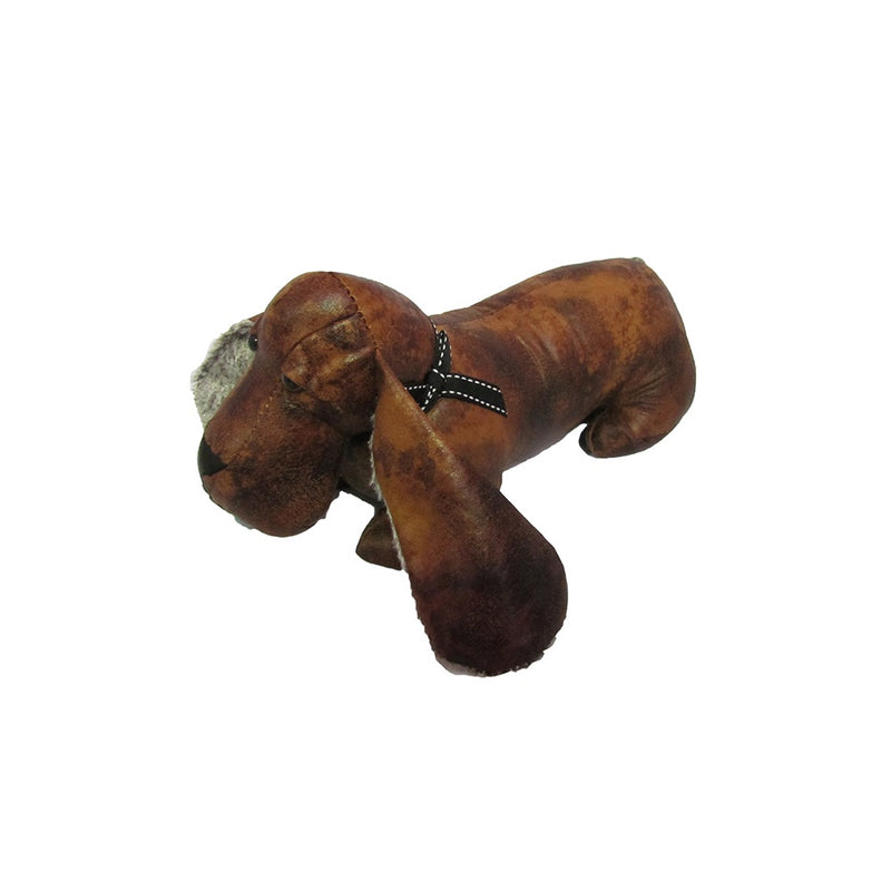Max The Dachshund | Leather Doorstop