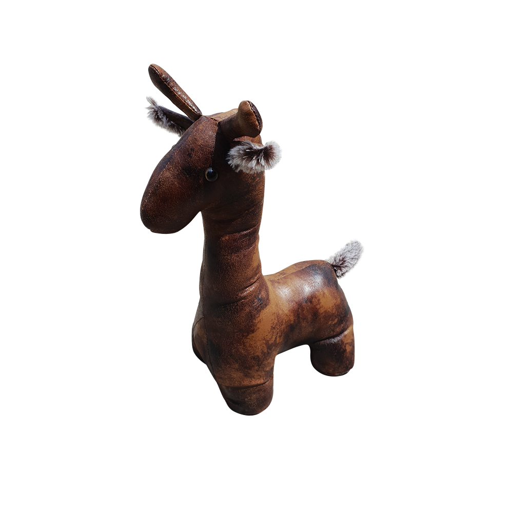 Gemma The Giraffe | Leather Doorstop