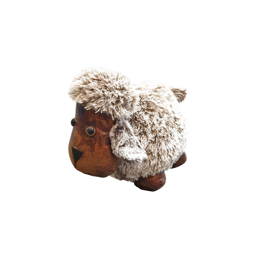 Woolly The Sheep | Leather Doorstop