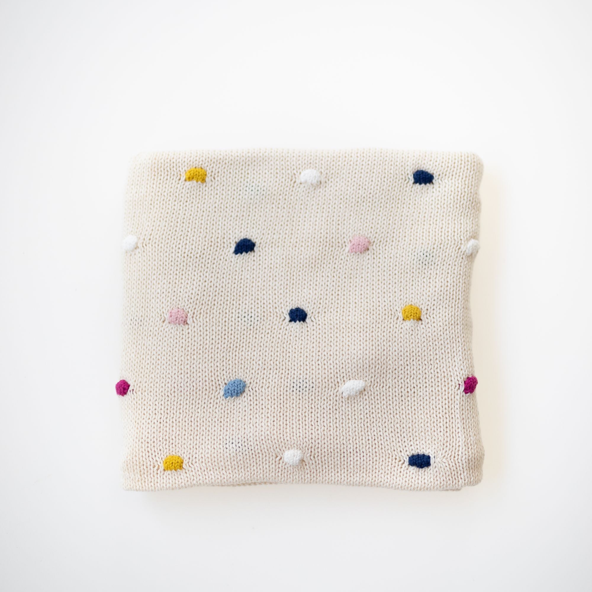 Confetti Baby Blanket | Cotton Knit