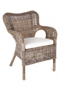 Douglas | Rattan Chair or Table | Grey