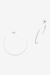 Bodhi Silver Hoop Earring