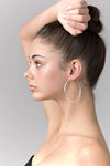 Bodhi Silver Hoop Earring