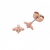 Petite Bee Rose Gold Earring