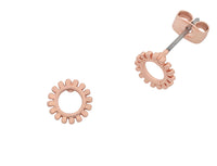 Petite Daisy Rose Gold Stud Earring