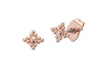 Petite Una Rose Gold Stud Earring