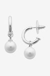 Fleur Silver Pearl Earring