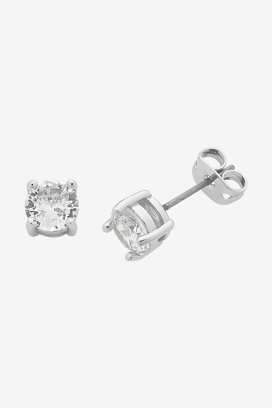 Allegra Silver Stud Earring