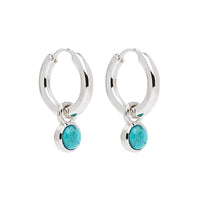 Heavenly Turquoise Silver Earring