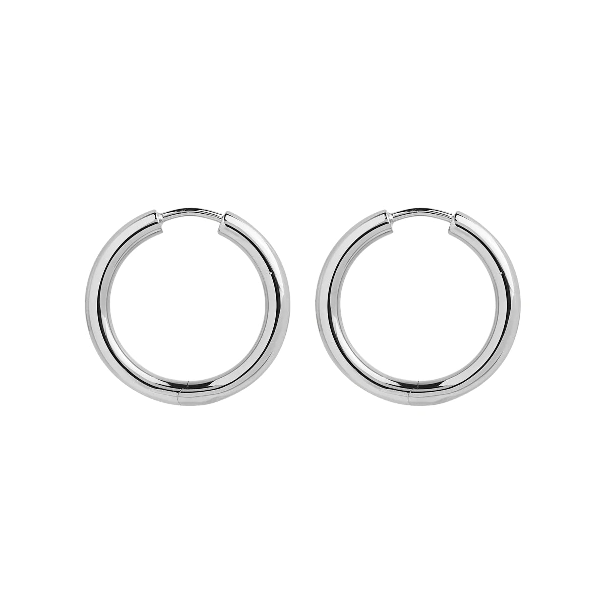 Subtle Huggie Earring | Silver