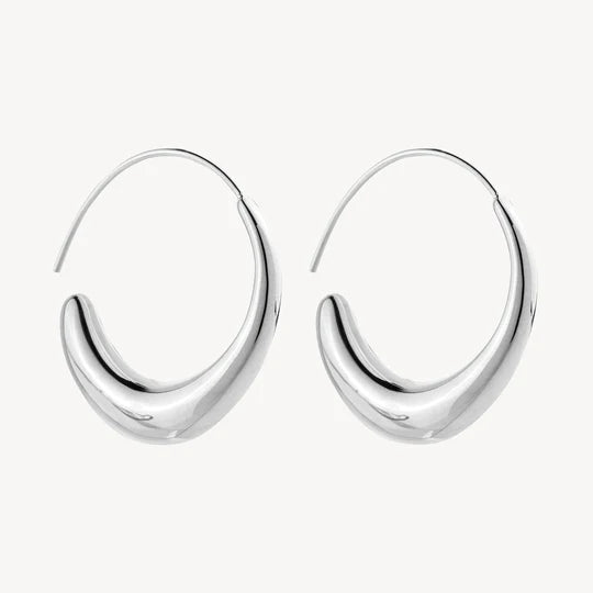 Flow Earring | Sterling Silver