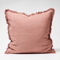 Luca Boho Desert Rose Linen Cushion | Assorted Sizes