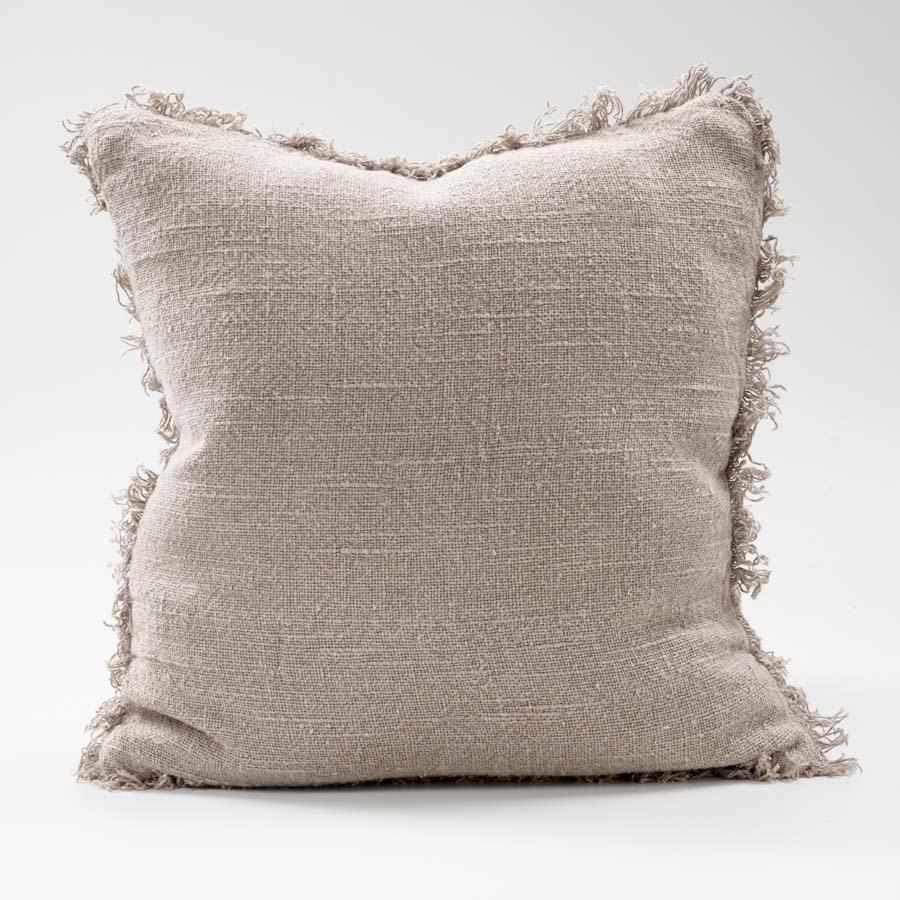 Bedouin Linen Cushion  | Natural