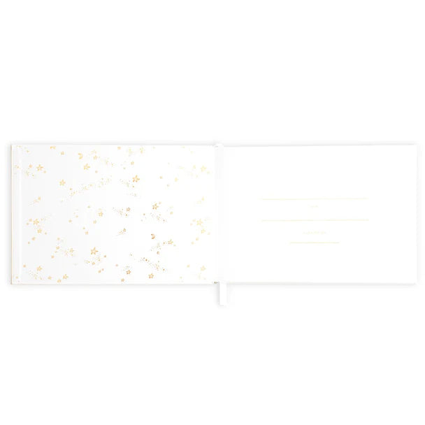 Forever & Always Prompted Wedding Guest Book Boxed