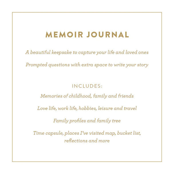 This Is My Story Memoir Journal Grey
