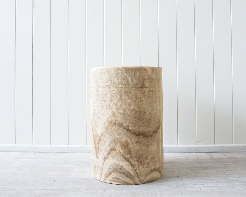 Timber Stool | Rustic Stump | 31x45cm