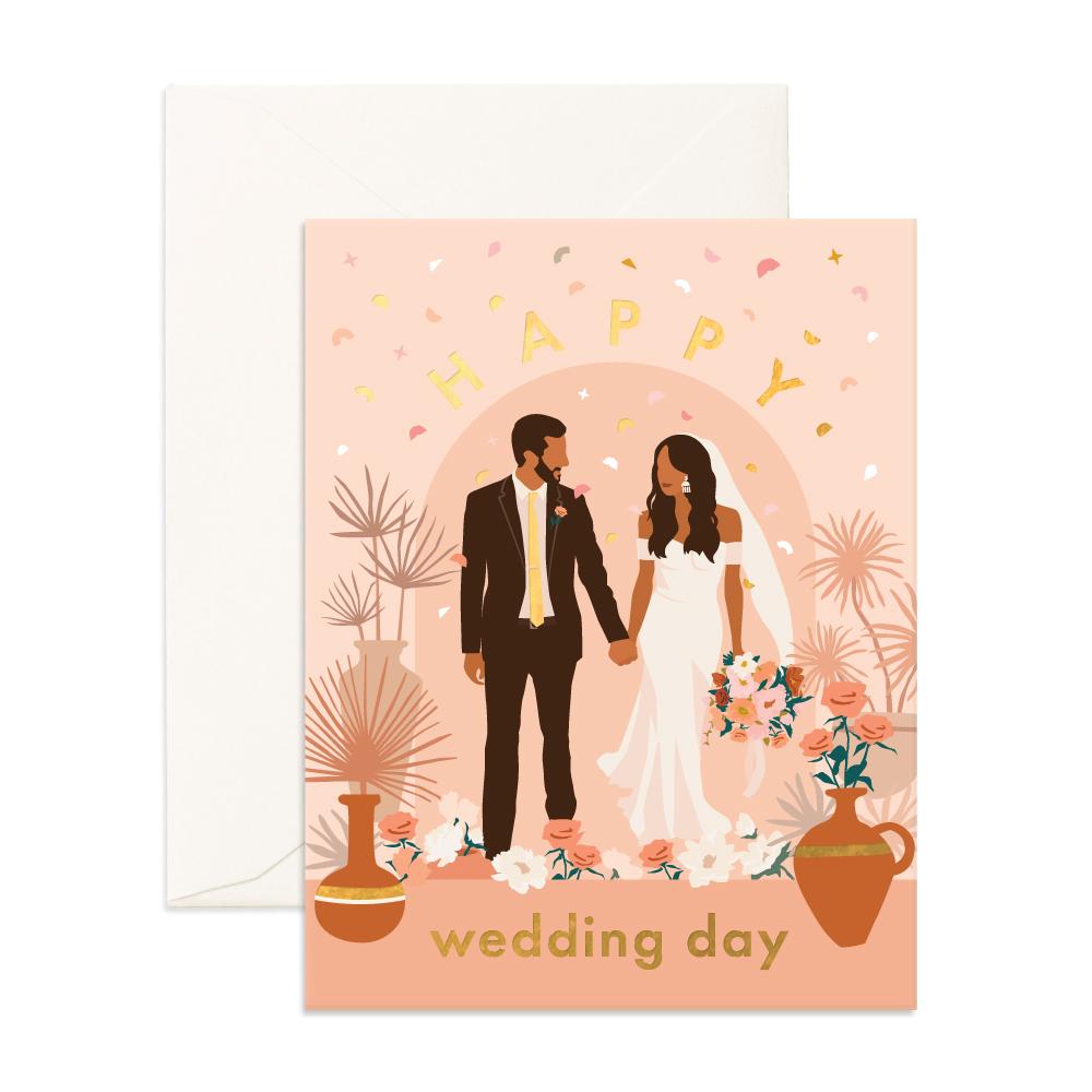 Happy Wedding Day Greeting Card