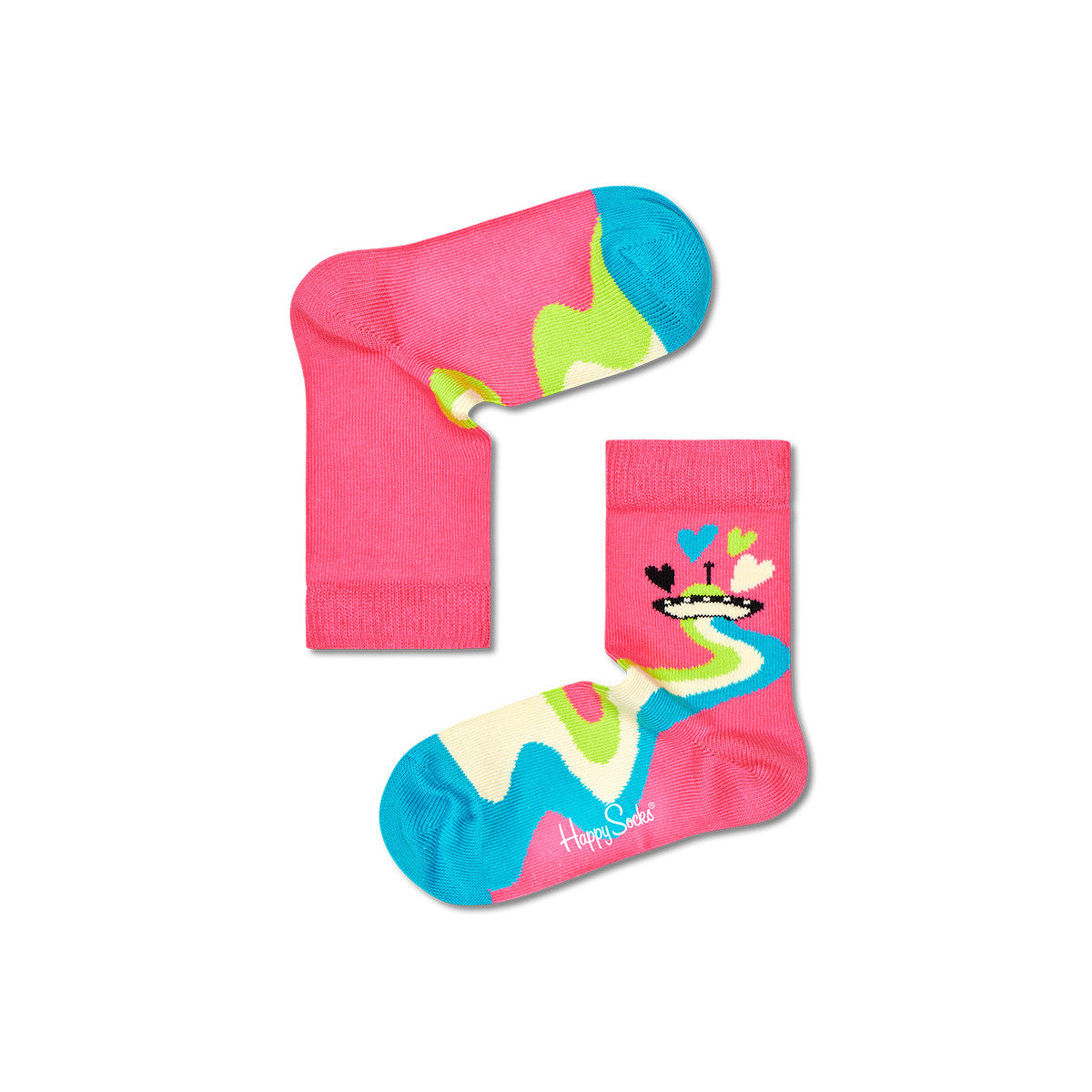 Kids Hearts & Stars Socks Gift Set | 3 Pack (3303)