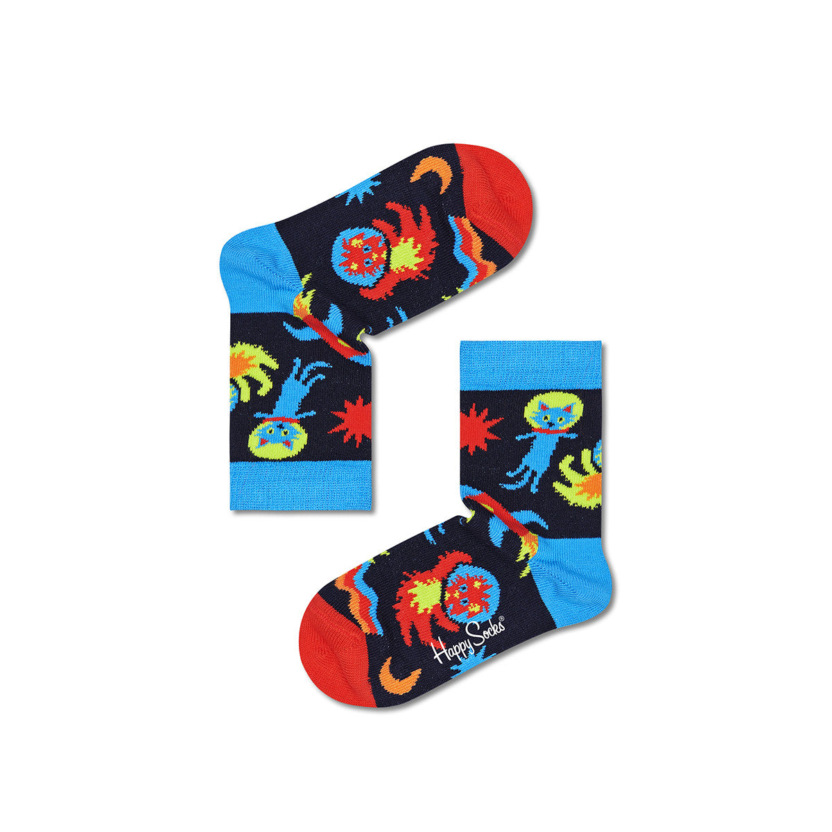 Kids Space Cats Sock (6500)