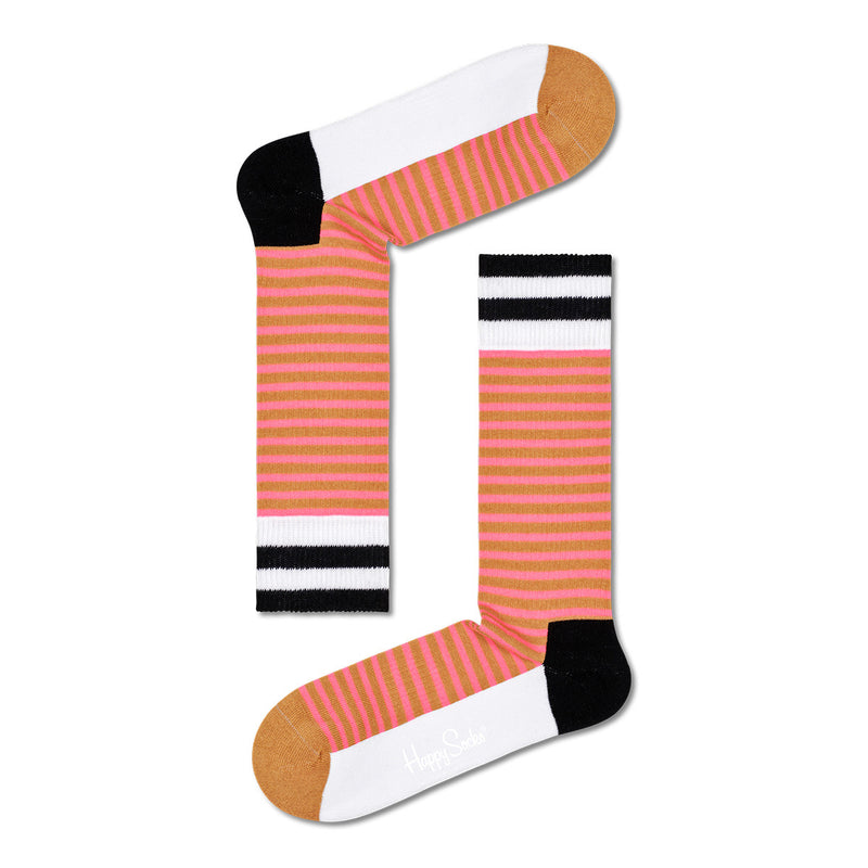 Neon Stripe Sneaker Sock (3500)