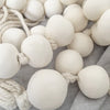 Ceramic Bead + Cotton Rope Tassel