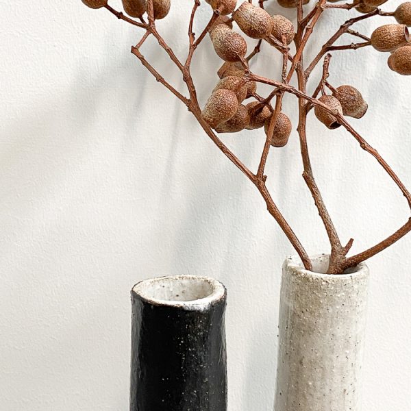 Single Stem Vase | Handmade | White