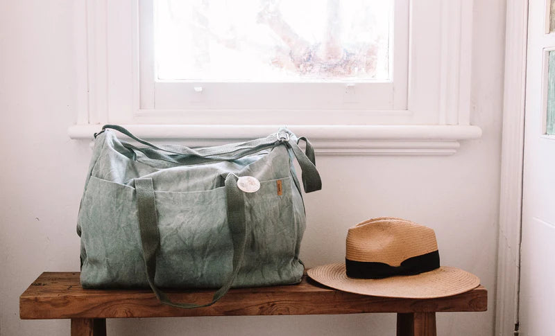 Journey Cotton Canvas Duffle Bag