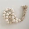 Ceramic Bead + Cotton Rope Tassel