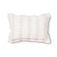 Mason Linen/White Stripe Cushion