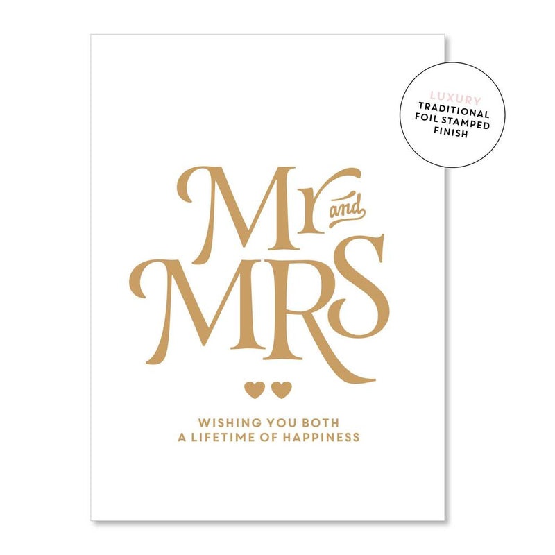 Mr & Mrs Classic | Greeting Card