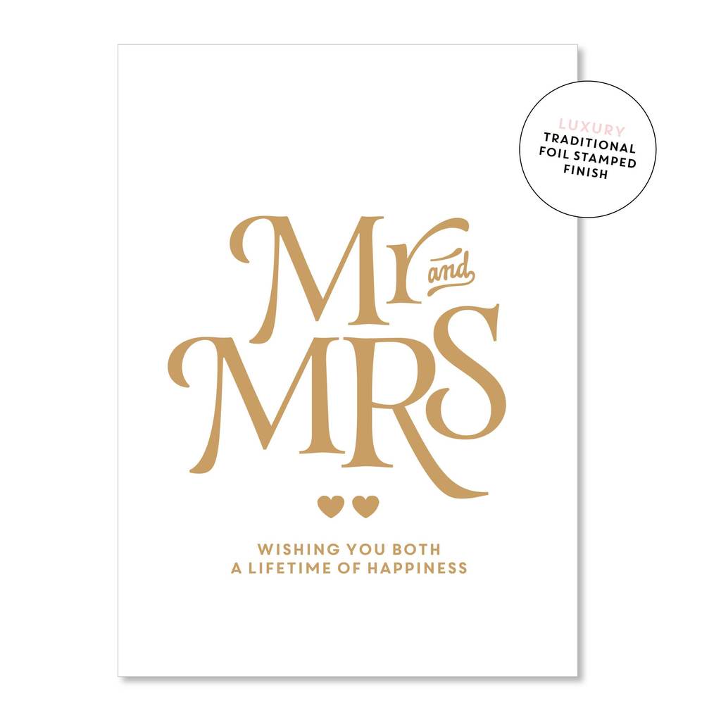 Mr & Mrs Classic | Greeting Card